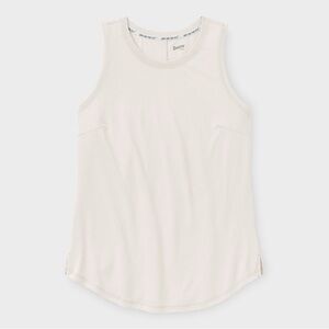 Duluth Trading Co Cream Crewneck Tank Top